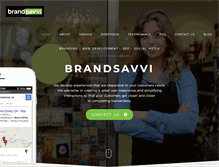 Tablet Screenshot of brandsavvi.com